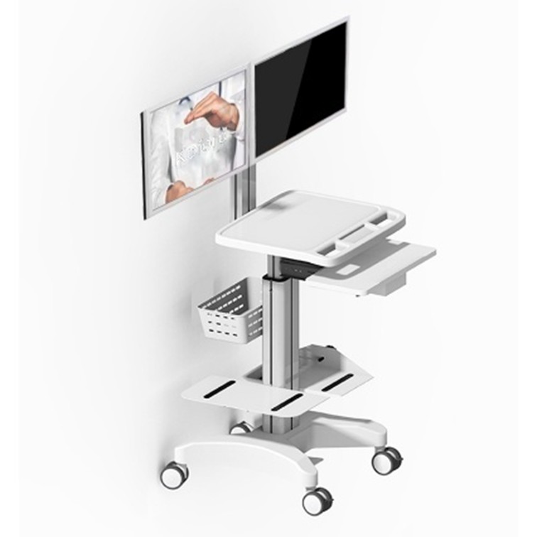 AVL-MCL-1602 Dual Monitor mount PC with Storage box, CPU holder and ...