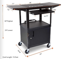 AVLOGIC AVL-WYAVC006 MULTI-PURPOSE AV CART