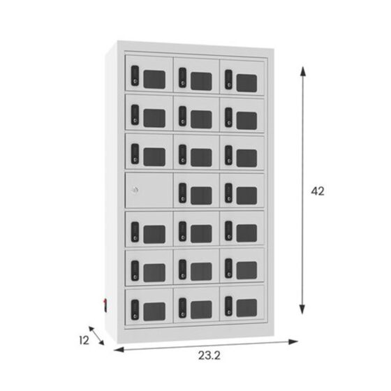 21 Bay Cell Phone Lightning and Type-c 2 in 1 Charging and Storage ...